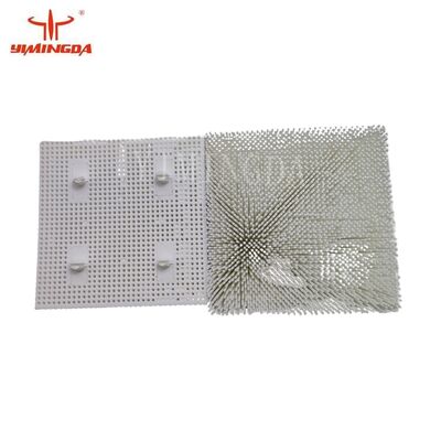 Blocco di setole in nylon bianco e spazzola in plastica nera per Bullmer 100 x 100 x 40mm