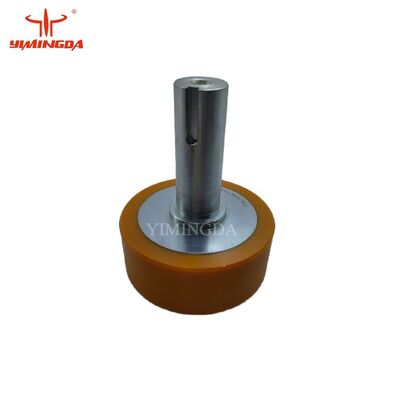 84611010 Ruota motrice in lega di acciaio + PU per parti di macchine da taglio per spalmatori Bullmer KW2000